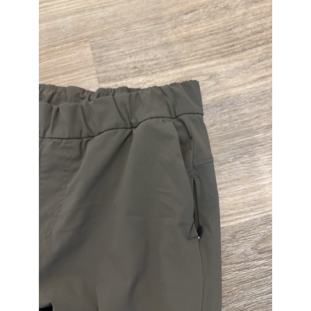 Vuori Women's Green Miles Ankle Athleisure Straight Cropped Pants See Measures - Picture 4 of 7